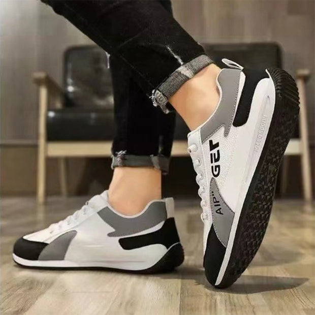 Men Sports Flat Shoes Comfortable Breathable Non-slip Wear-resistant Board Shoes