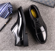 Genuine Leather Three-joint Men's Business Casual Formal Wear Leather Shoes