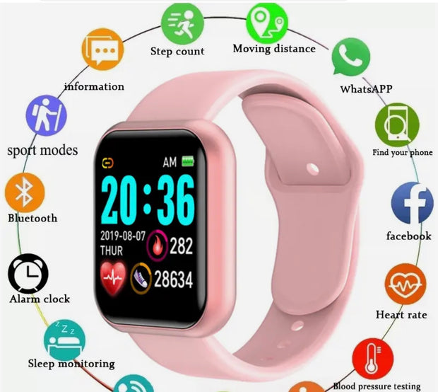 Multifunctional Smart Watch Men Women Bluetooth Connected Phone Music Fitness Sports Bracelet Sleep