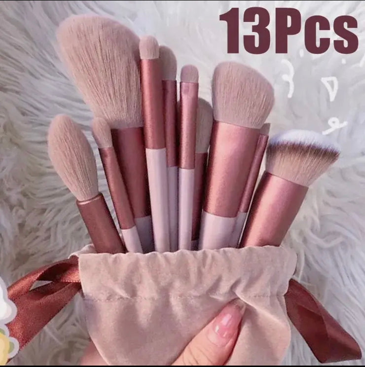 13 PCS Makeup Brushes Set Eye Shadow