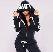 Fashion Women Track Suits Sports Wear Jogging Suits Hoodies+Sweatpants Sweat Suits