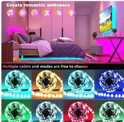 Led Strip Lights 5050 RGB Bluetooth 1M-30M USB Led Light TV BackLight Room Decoration Luces Led Tape Diode Flexible Ribbon