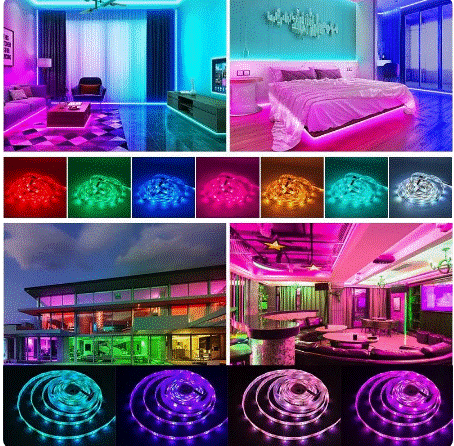 Led Strip Lights 5050 RGB Bluetooth 1M-30M USB Led Light TV BackLight Room Decoration Luces Led Tape Diode Flexible Ribbon