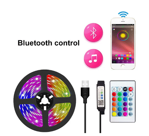 Led Strip Lights 5050 RGB Bluetooth 1M-30M USB Led Light TV BackLight Room Decoration Luces Led Tape Diode Flexible Ribbon