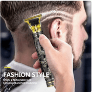 2023 New Vintage T9 Electric Cordless Hair Cutting Machine Professional Hair Barber Trimmer For Men Clipper Shaver Beard Lighter