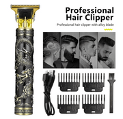 2023 New Vintage T9 Electric Cordless Hair Cutting Machine Professional Hair Barber Trimmer For Men Clipper Shaver Beard Lighter