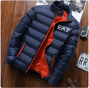 2024 Men's New Cotton Clothing Fashion Brand Jacket Sports Cycling Print Men's Fashion Street Warmth Casual Top