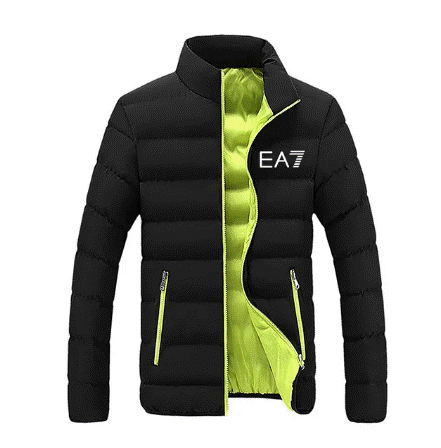 2024 Men's New Cotton Clothing Fashion Brand Jacket Sports Cycling Print Men's Fashion Street Warmth Casual Top