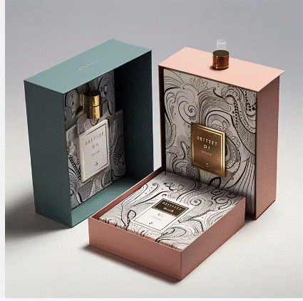 Custom Design Luxury Exquisite Cosmetic Makeup Gift Packaging Perfume Empty Box