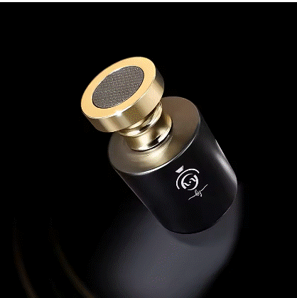 Rts Empty Glass Perfume Bottle Custom Black Fragrance Bottle With Screw Top