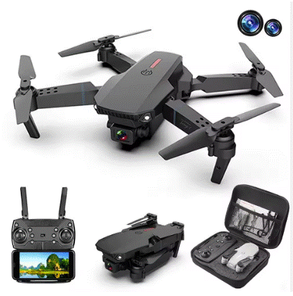 Cheap E88 Pro Hot Sales 13 Minutes Flying Battery Long Range 4K Dual Camera Portable Small Foldable RC Drone