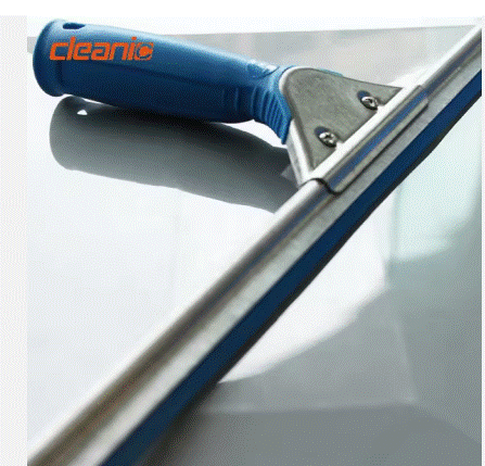 Professional window cleaning tools and kits microfiber window glass washing cleaning scrubber squeegee with extension pole