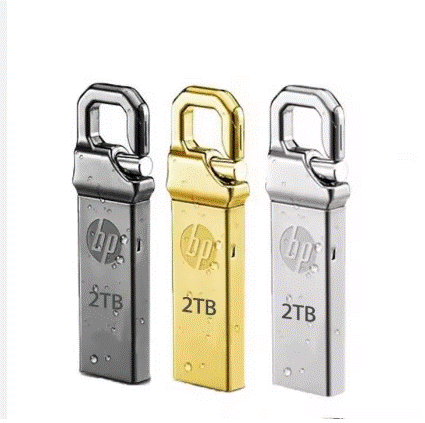 Custom Mini Metal Key U Disk Pen Drive 32GB 16GB 128GB 3.0 Memory 256GB Large Capacity 64GB USB Flash Drive For HP