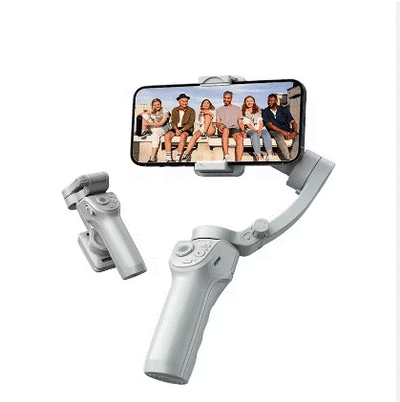 3 Axis Gimbal Stabilizer For Phone With Light 3-Axis Anti Shake Handheld Gimbal With Tripod Foldable For Iphone Android Vlog