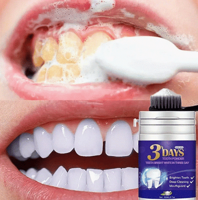 1pc Teeth Whitening Powder, Teeth Polishing Tooth Deep Cleaning Powder, Tea, Coffee, Wine & Smoking Stain Remover, Plaque Cleaning, Breath Freshener, Tooth Cleaning Powder For Daily Life