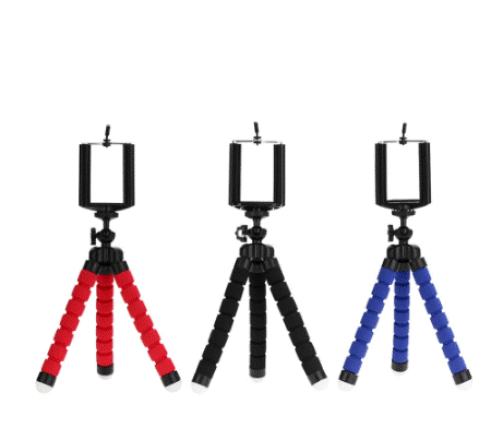 Tripods Tripod For Phone Mobile Camera Holder Clip Smartphone Monopod Tripe Stand Octopus Mini Tripod Stativ For Phone