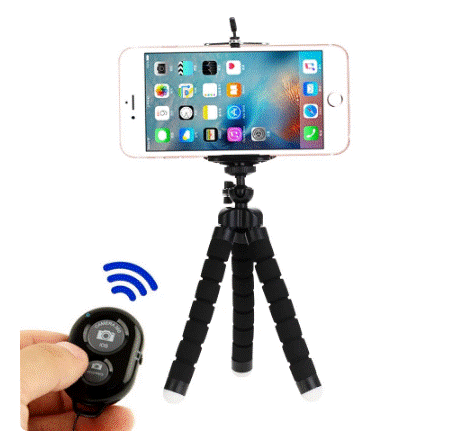 Tripods Tripod For Phone Mobile Camera Holder Clip Smartphone Monopod Tripe Stand Octopus Mini Tripod Stativ For Phone