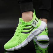 Men Casual Sport Shoes Breathable Lightweight Sneakers Outdoor Mesh Black Running Shoes Athletic Jogging Tenis Walking Shoes