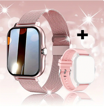 Smart Watch For Men Women Gift 1.44" Screen Full Touch Sports Fitness Watches Bluetooth Calls Digital Smartwatch Wristwatch