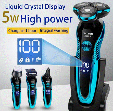 Electric Shaver Electric Razor Hair Clipper Cutting Shaving Machine for Men Women Bikini Beard Trimmer Washable Rechargeable