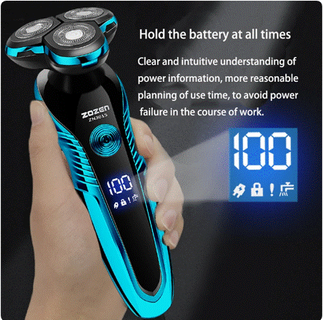 Electric Shaver Electric Razor Hair Clipper Cutting Shaving Machine for Men Women Bikini Beard Trimmer Washable Rechargeable